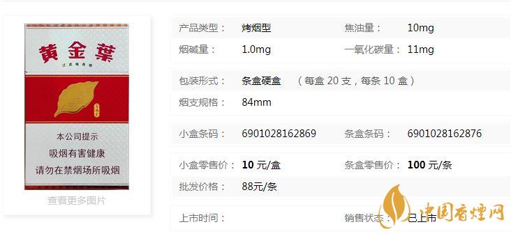 黃金葉喜滿堂硬盒多少錢?黃金葉喜滿堂硬盒市場價格2020