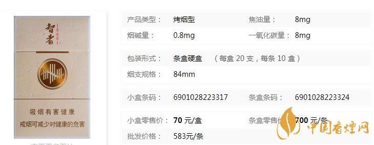 黃山智者多少錢一包價(jià)格？黃山智者香煙價(jià)格一覽