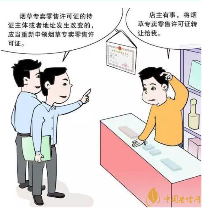 煙草專賣零售許可證可以轉(zhuǎn)讓嗎，不能