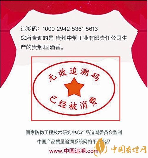貴煙（國酒香30）真假鑒別，防偽碼很很重要