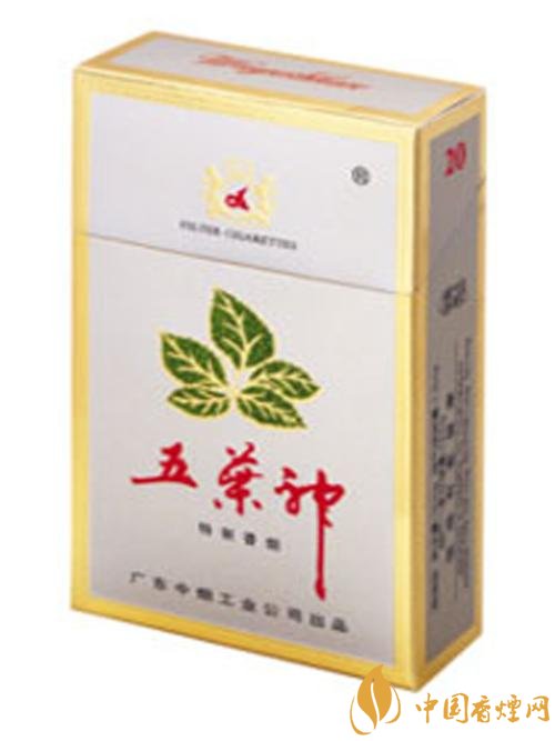 五葉神香煙價格及圖片，五神葉香煙有多少種（10種）